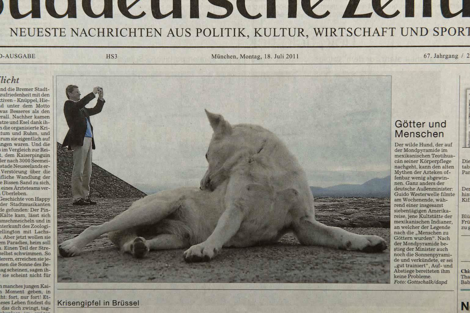 Süddeutsche Zeitung, 18.07.11