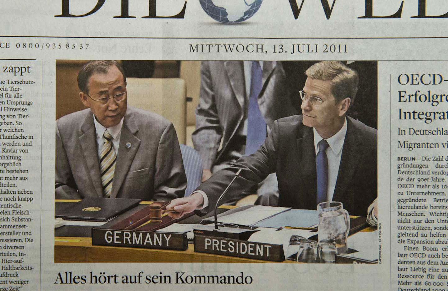 Die Welt, 13.07.11