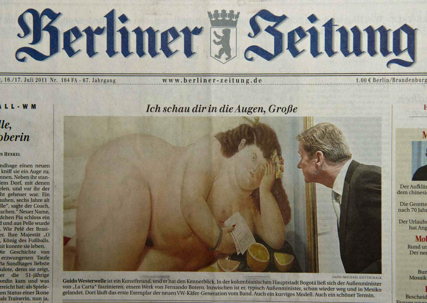 Berliner Zeitung, 16.07.11
