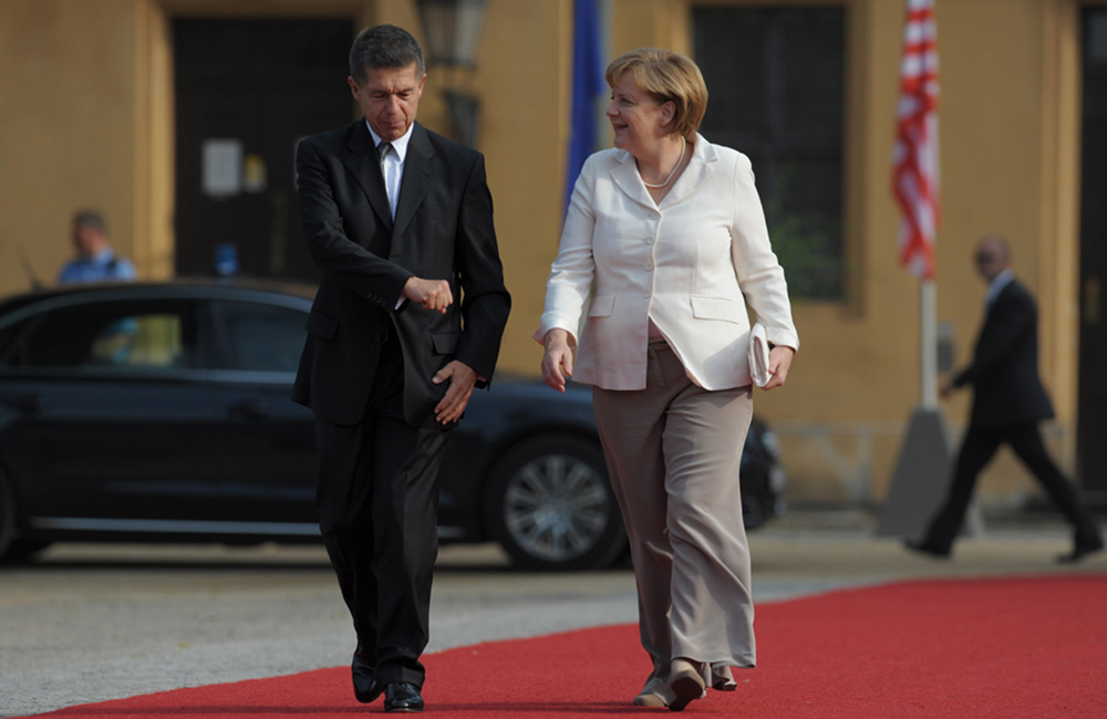 Merkel und Sauer
