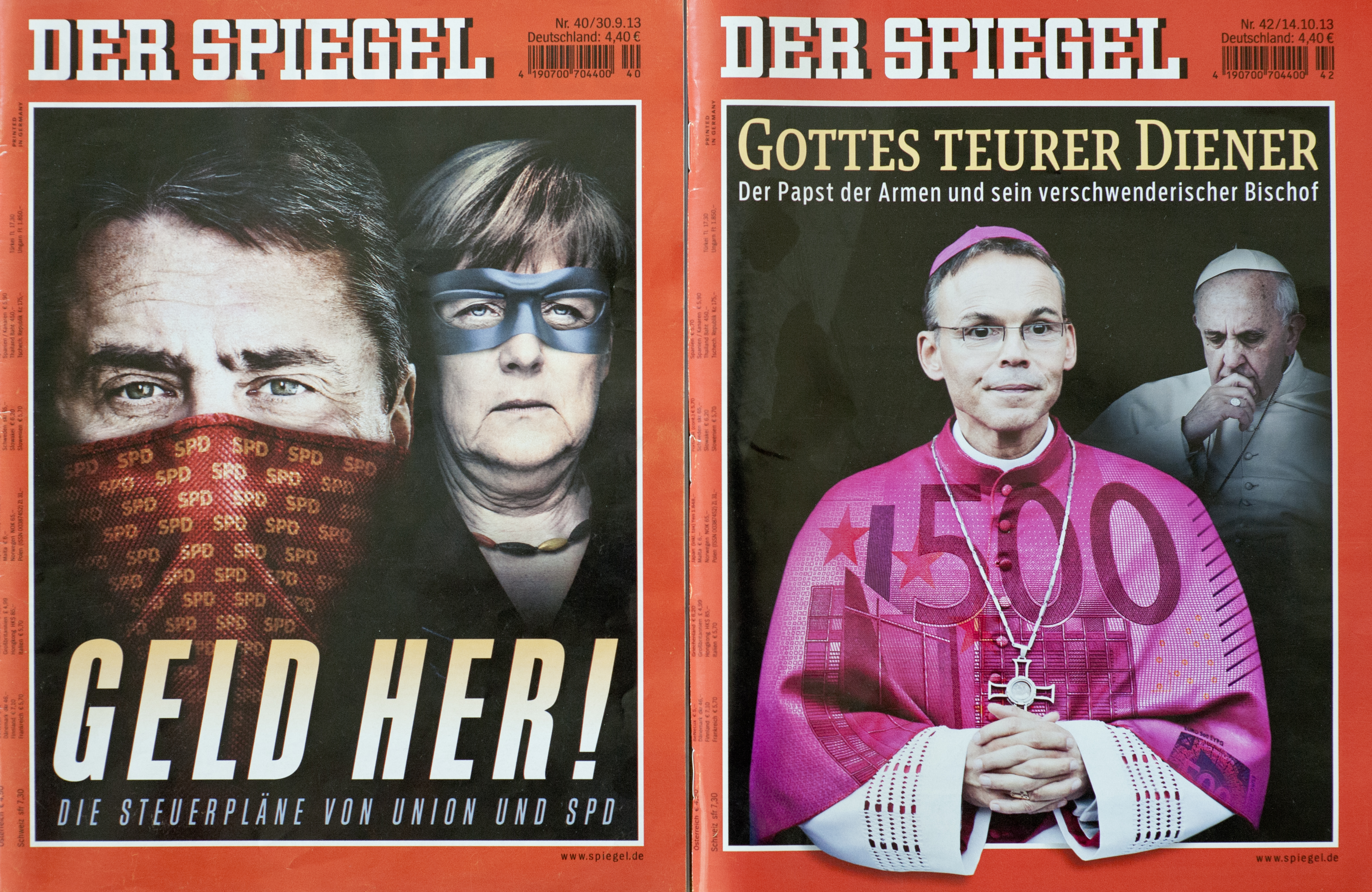 Spiegel-Titel 40 und 42/2013