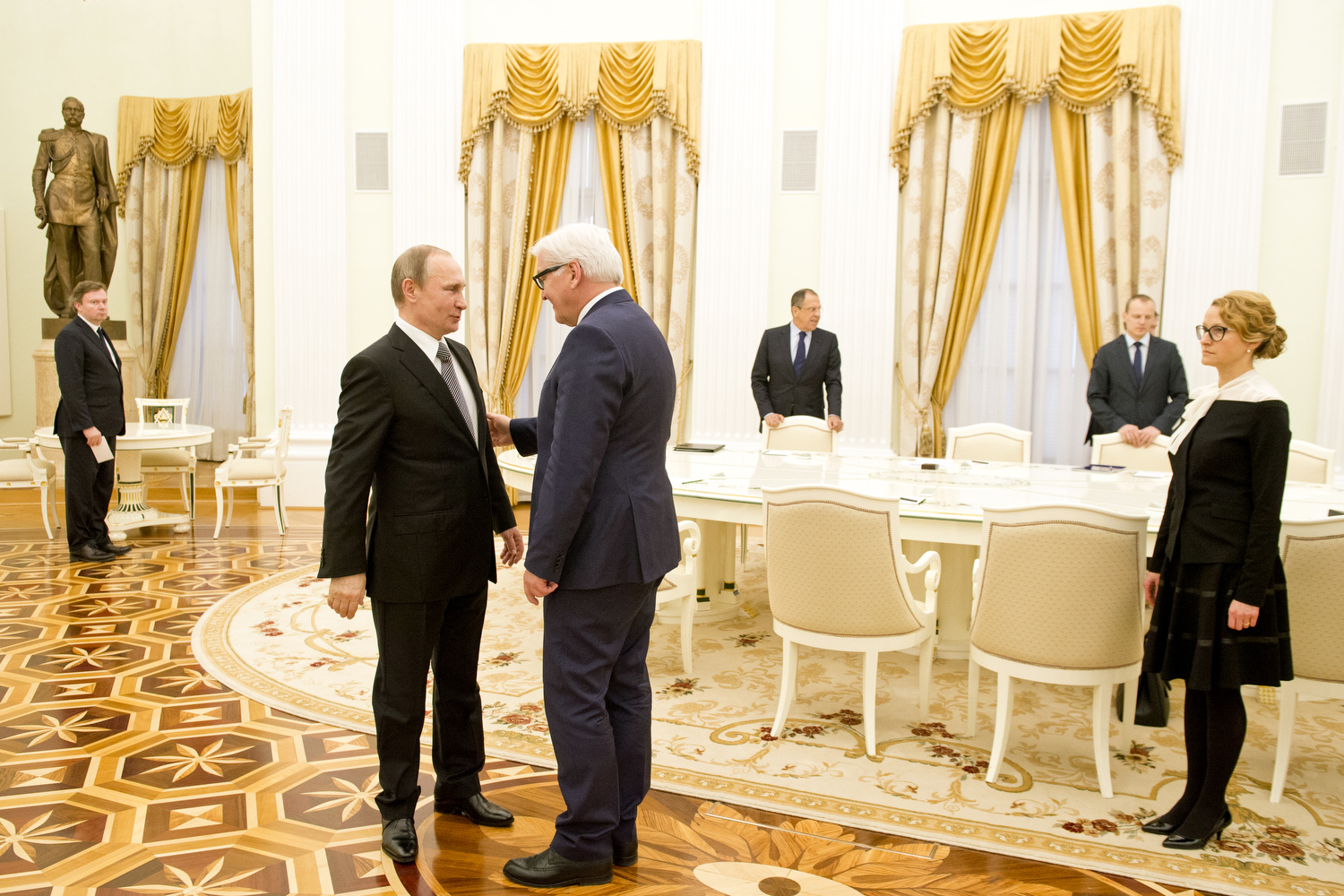 BM Steinmeier besucht Moskau